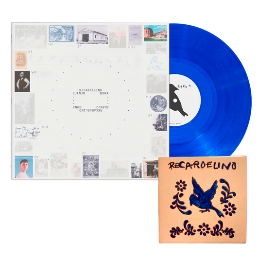 Recardelino - Vinilo (Edición Exclusiva Firmada Color Azul Transparente) + Azulejo firmado