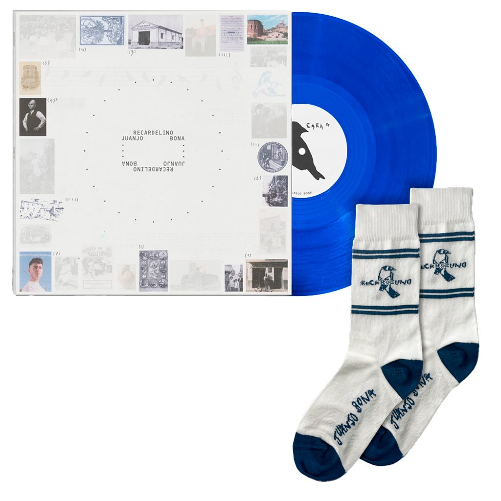 Recardelino - Vinilo (Edición Exclusiva Firmada Color Azul Transparente) + Calcetines