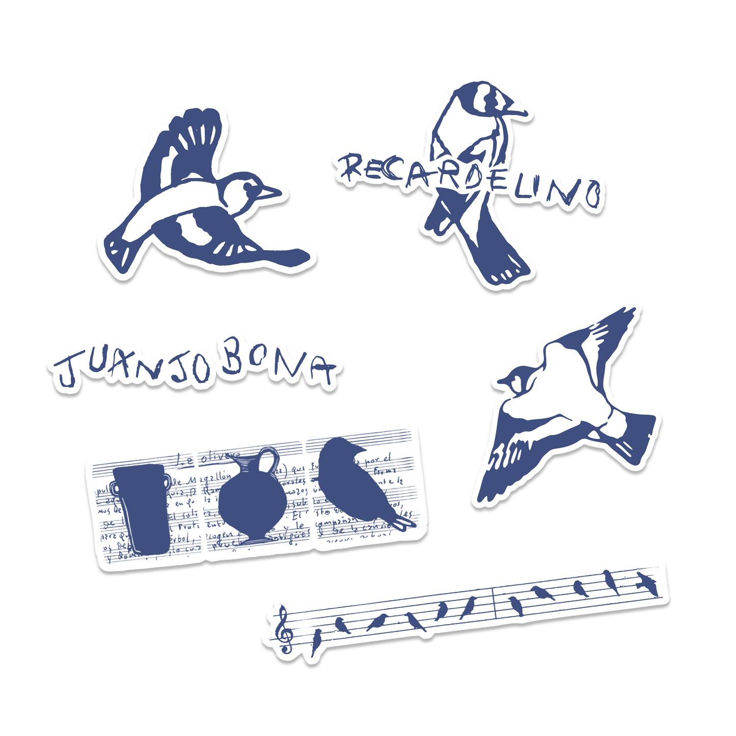 Set de Stickers Recardelino